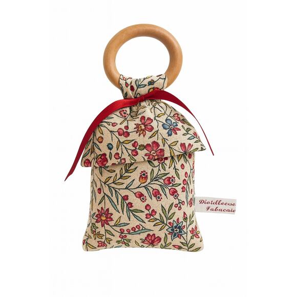 Unbranded Other - Provence Lavender Sachet Bag w/ Wooden Ring – Handmade in France Aix Market